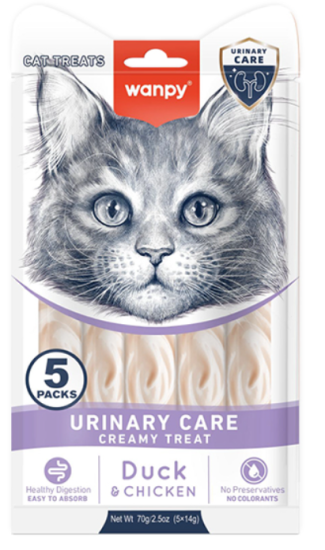 Wanpy Functional Creamy Lickable Treat Urinary Care