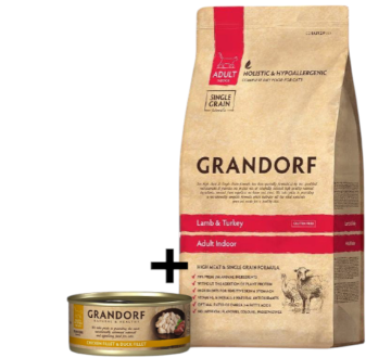 Grandorf Lamb & Rice Adult Indoor Cat