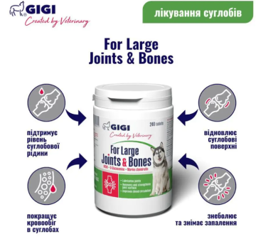 Gigi For Large Joints & Bones/Фор Лардж Джойн & Бонс