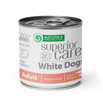 Суп NP Superior Care White Dogs All Breeds Adult Salmon and Tuna з лососем та тунцем