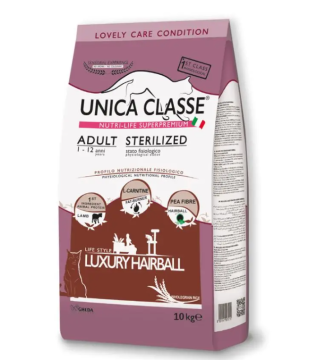 Gheda Unica Classe Adult Sterilized Hairball Dry - Lamb з ягням