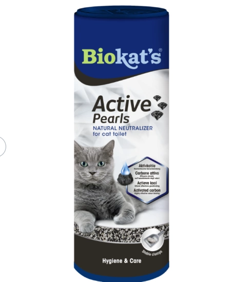 Biokat's Active Pearls Дезодорант для кошачьего туалета с активированным углем