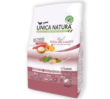 Gheda Unica Natura Outdoor Duck, Rice and Oranges з качкою, рисом та апельсинами