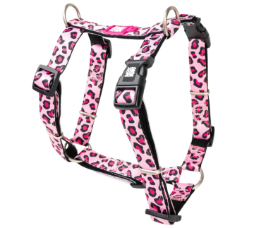 Шлея розовый леопард Max & Molly H-Harness - Leopard Pink