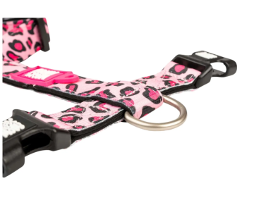 Шлея розовый леопард Max & Molly H-Harness - Leopard Pink