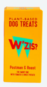 W'ZIS Веганські ласощі для собак в баночках веганський бекон Postman & Roast