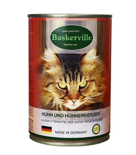 Baskerville Cat М'ясо курки з сердечками