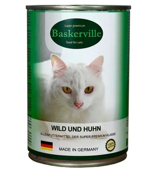Baskerville Cat Оленина з м'ясом курки