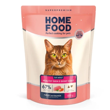 Сухой корм для кошек Home Food Healthy skin and shiny coat
