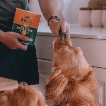 Печиво для собак Beco Pets Печінка качки з шавлієм та морквою