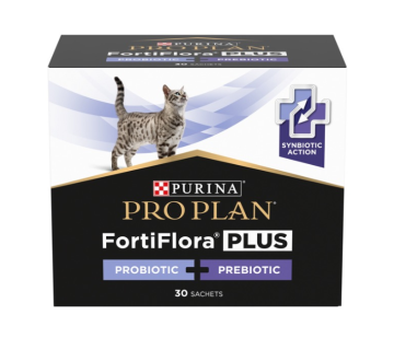 Purina Pro Plan FortiFlora Plus Пробіотик з пребіотиком для дорослих кішок і кошенят