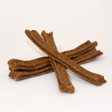 Лакомство для собак SANADOG Жевательные палочки из Конины, говяжьей кожи, груши и льняного масла
