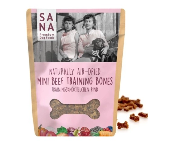 Лакомство для собак SANADOG Мини-косички для тренировки с Говядиной