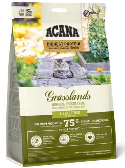 Acana Grasslands cat