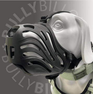 Намордник для собак Cage Muzzle - Flexible TPE Material BullyBillows