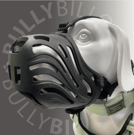 Намордник для собак Cage Muzzle - Flexible TPE Material BullyBillows