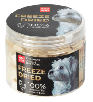 Лакомство для собак WAUDOG Treats Freeze dried Куриное филе