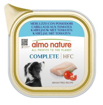 Almo Nature HFC Dog Complete, тріска з томатами