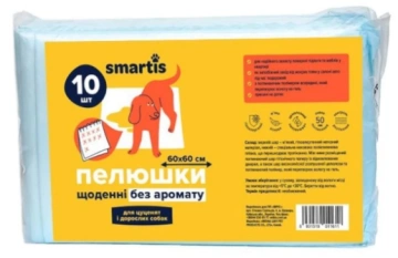 Пеленки Smartis для приучения к туалету собак и щенков.