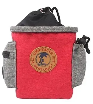 Сумка для выгула и дрессировок LOVOYAGER Dog Treat Bag Red