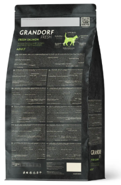 Grandorf FRESH SALMON & SWEET POTATO ADULT CAT - Сухий корм для дорослих котів лосось з бататом