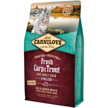 Carnilove Fresh Carp & Trout Sterilised Cats