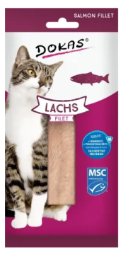 Ласощі для котів Dokas Lachs Filet (Філе лосося)