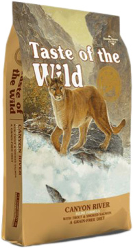 Taste of the Wild Canyon River Feline Formula с форелью и копченым лососем
