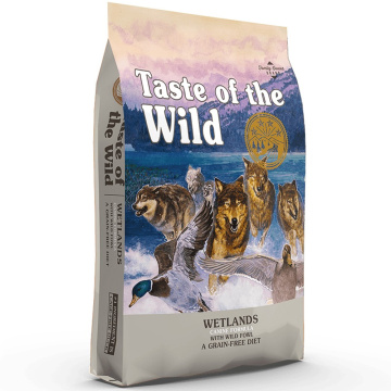 Taste of the Wild Wetlands Canine с уткой и перепелами