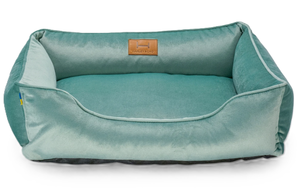 Лежак Harley and Cho Dreamer Velour Tiffany для собак і котів