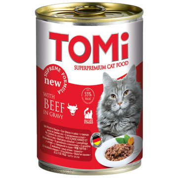 Tomi Яловичина в соусі для котів