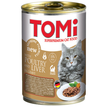 Tomi Птица и печень в соусе для кошек