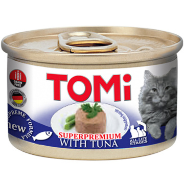 Tomi Нежный мусс с тунцом для кошек