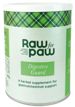 Диетическая добавка для собак Raw for Paw для поддержания желудочно-кишечного тракта Digestive Guard