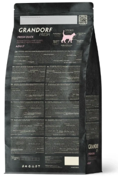 Grandorf FRESH DUCK & SWEET POTATO ADULT CAT - Сухой корм для взрослых кошек утка с бататом