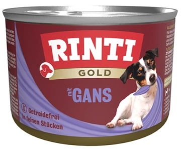 Rinti Gold mit Gans РІНТІ ГОЛД ГУСАК беззерновий повнораціонний натуральний вологий корм для собак