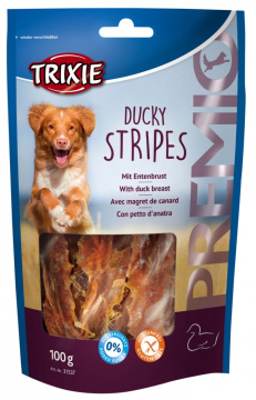 Trixie Premio Ducky Stripes Утиные грудки для собак