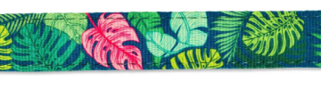 Ошейник для собак Max & Molly Smart ID Collar Tropical с принтом Тропики