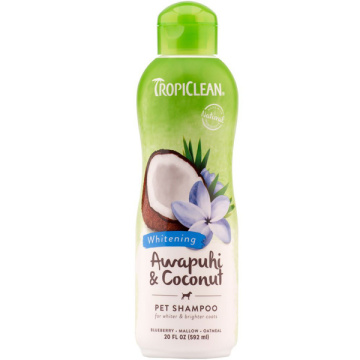 TropiClean Awapuhi & Coconut Шампунь "Імбир і кокос" для білої шерсті для собак та котів