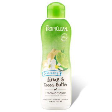 TropiClean Lime & Cocoa Butter Кондиционер для ускорения линьки, собак и кошек