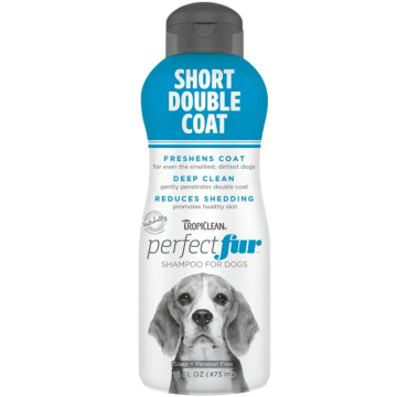TropiClean PerfectFur Short Double Coat - Шампунь «Ідеальна шерсть» для собак з короткою шерстю