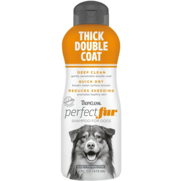 TropiClean PerfectFur Thick Double Coat - Шампунь «Идеальная шерсть» для собак с густой шерстью