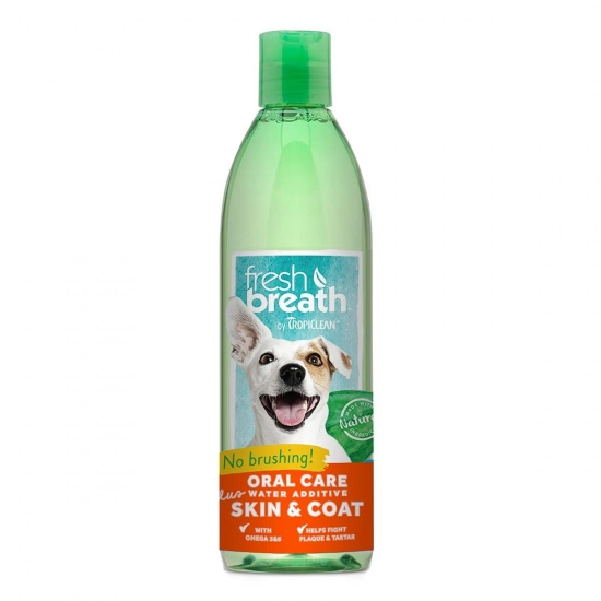 Tropiclean oral care water additive top