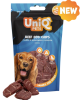 Ласощі для собак Чіпси з яловичини та тріски UniQ PETS
