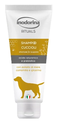 Шампунь Inodorina Dog Shampooing Cuccioli для щенков с медом, ромашкой и глицерином