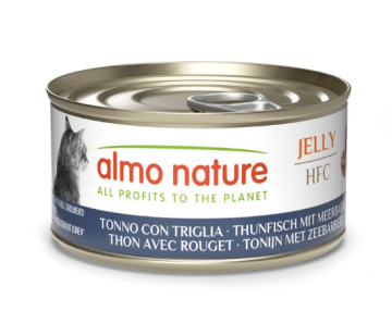  Almo Nature HFC Cat Jelly с тунцом и барабулей, для кошек