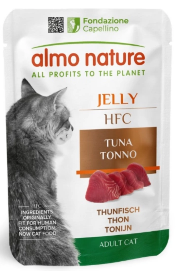 Пауч Almo Nature HFC Cat Jelly, тунец