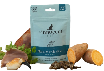 Ласощі The Innocent Hound для котів з Тунцем та Крабом