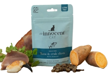 Ласощі The Innocent Hound для котів з Тунцем та Крабом