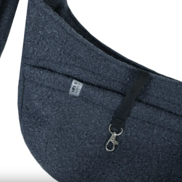 Слинг стеганый DogsBomba графит